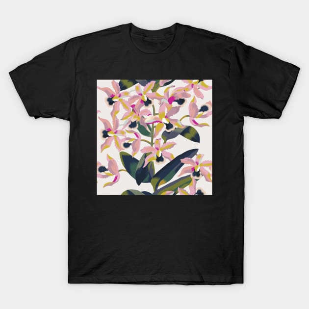 Copie de Yellow Poppies Scattered T-Shirt by RedGraph